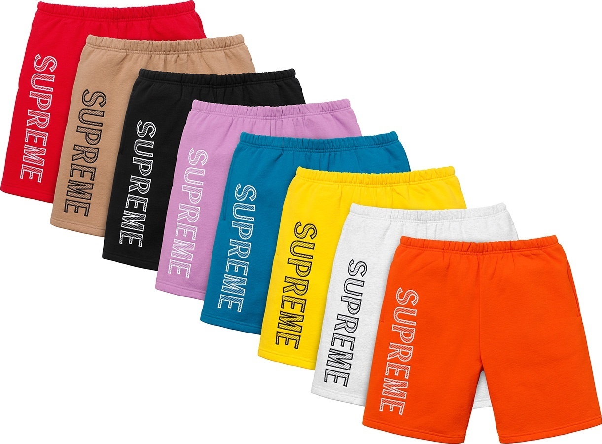 Leg Embroidery Sweatshort